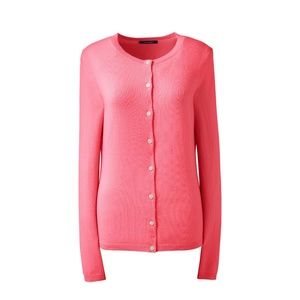 Land's End Women's Supima Cotton Cardigan Sweater